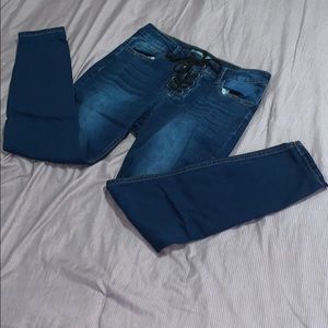 Dark washed jeans slightly used